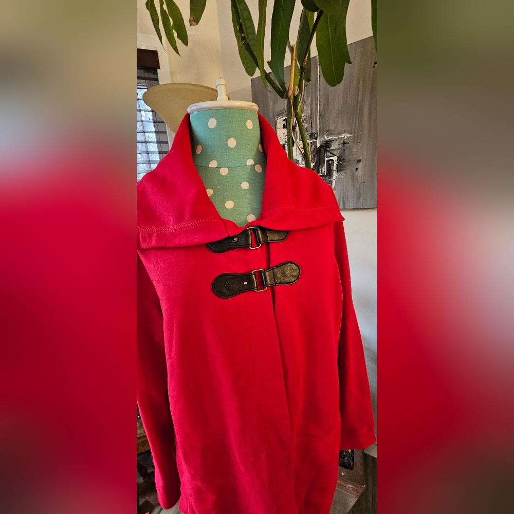 (L) Chaps toggle sweater - Picture 3 of 8